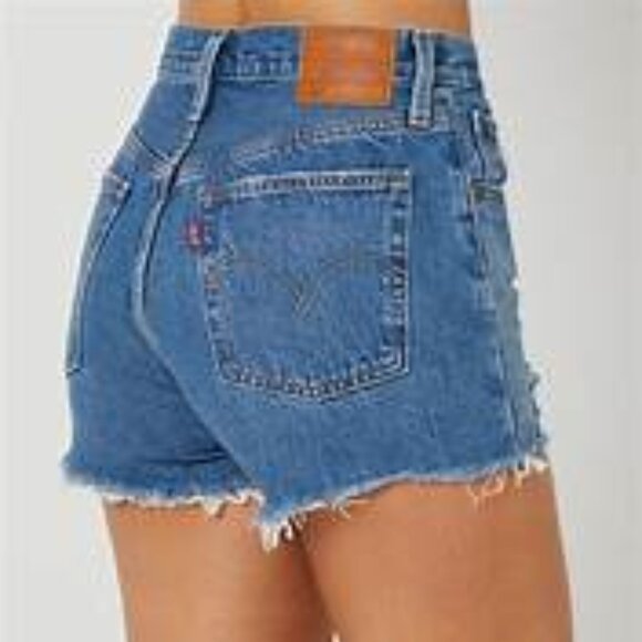 Levi's 501®  High-Rise Shorts - Picture 1 of 7